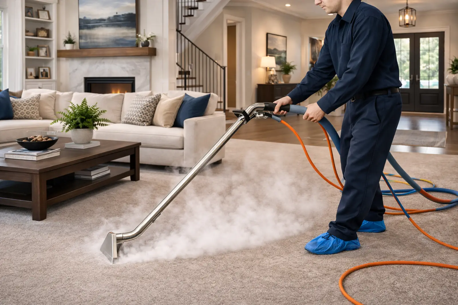 Commercial carpet cleaning