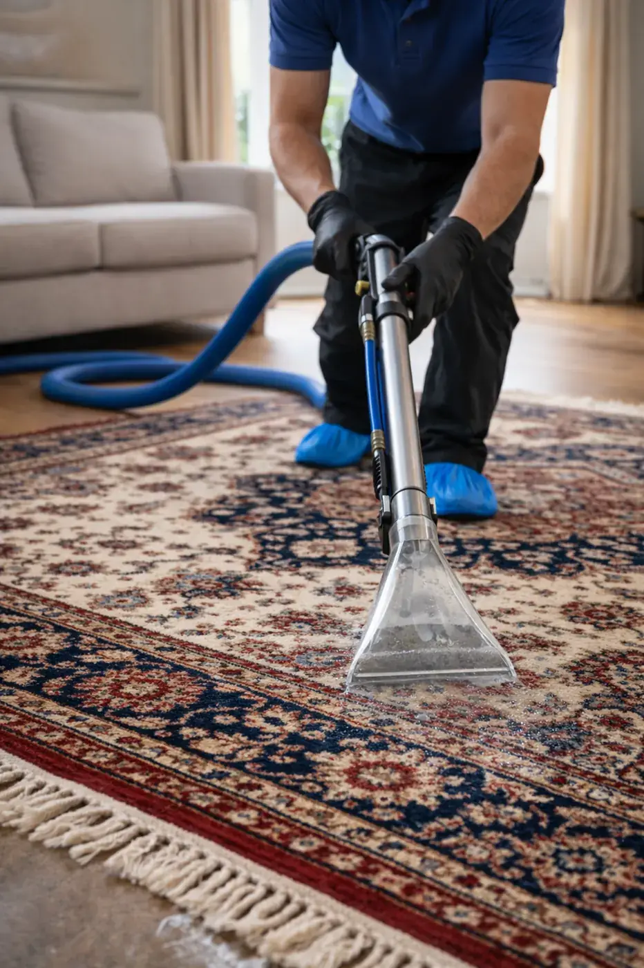 Professional rug cleaning